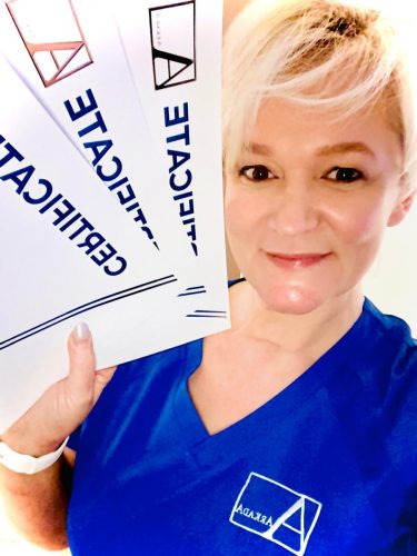 Zertifikat bei erfolgreicher Teilnahme